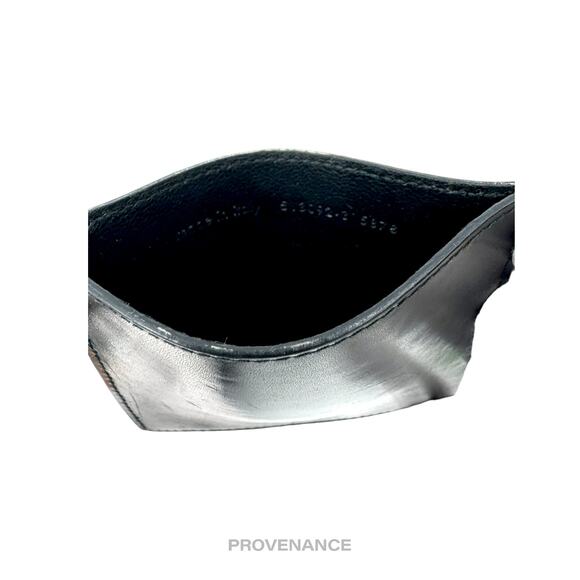 🔴 Saint Laurent Paris SLP 4CC Card Wallet - Black Leather - Picture 5 of 7